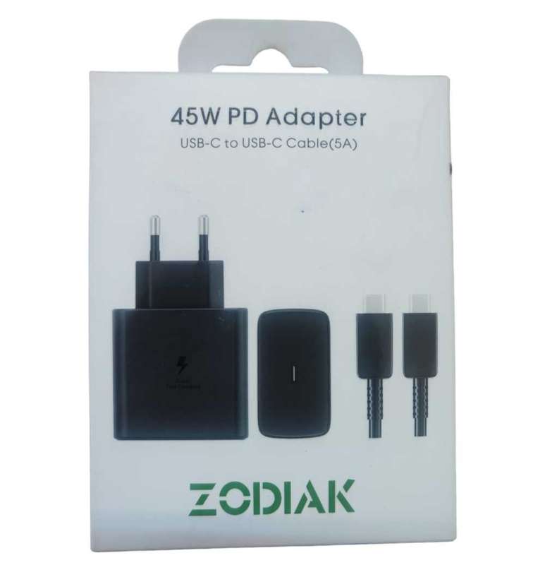 45W SUPER FAST 5A CHARGER SAMSUNG TYPE C