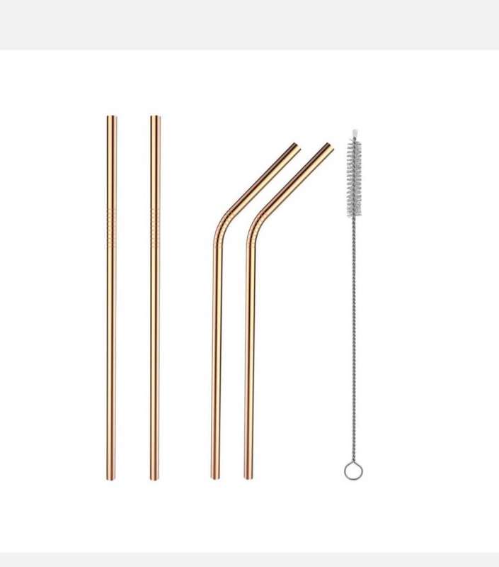 Stainless steel straws