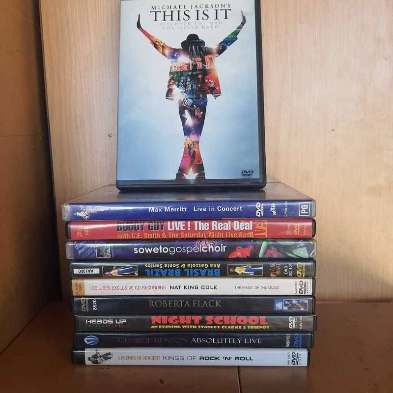 Lot of music dvd x10