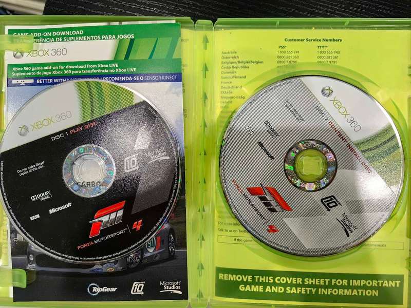 Xbox 360 Steering & Forza motorsport 4