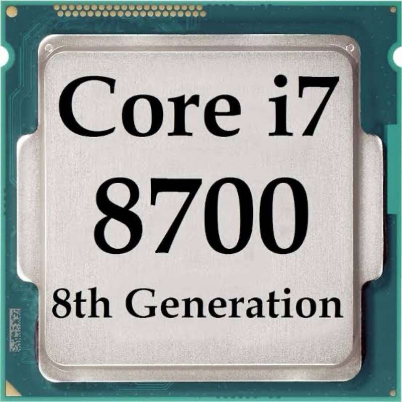 Intel Core i7 8700 6 Cores and 12 Threads up to 4.6GHz