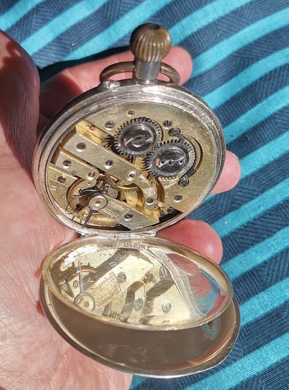 Antique Silver Pocket Watch (not working)