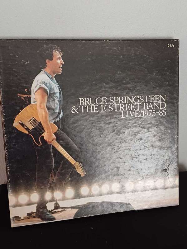 BRUCE SPRINGSTEEN & THE E STREET  BAND LIVE 1975 - 85  5 LPS