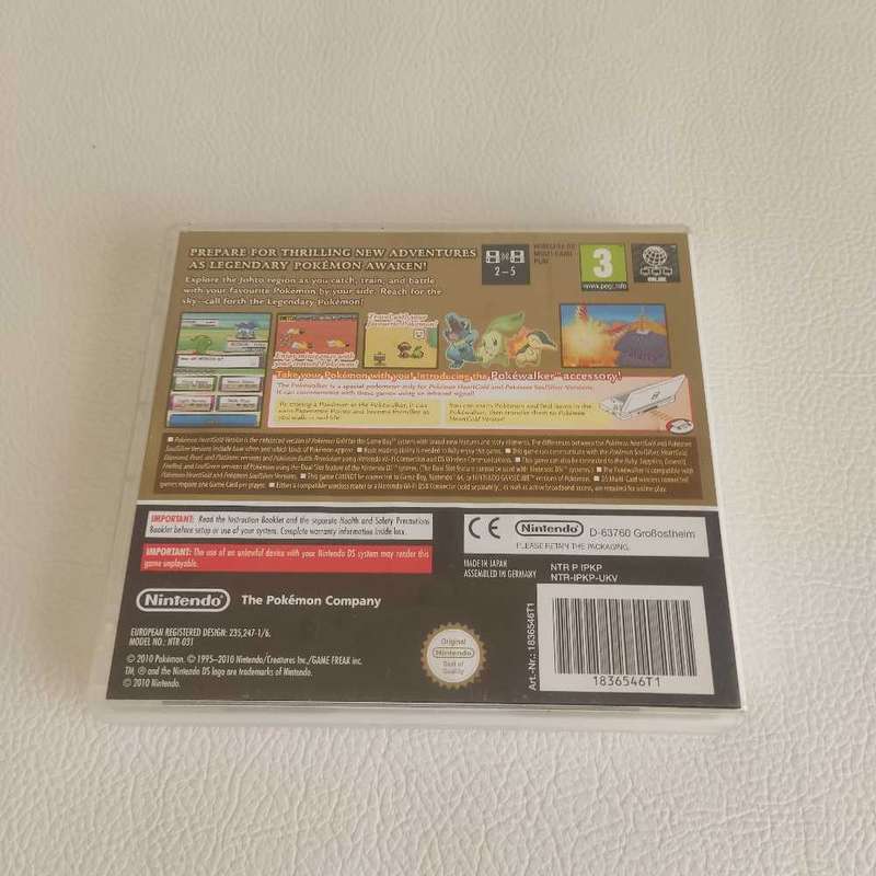 Pokémon Heartgold Version Nintendo Ds