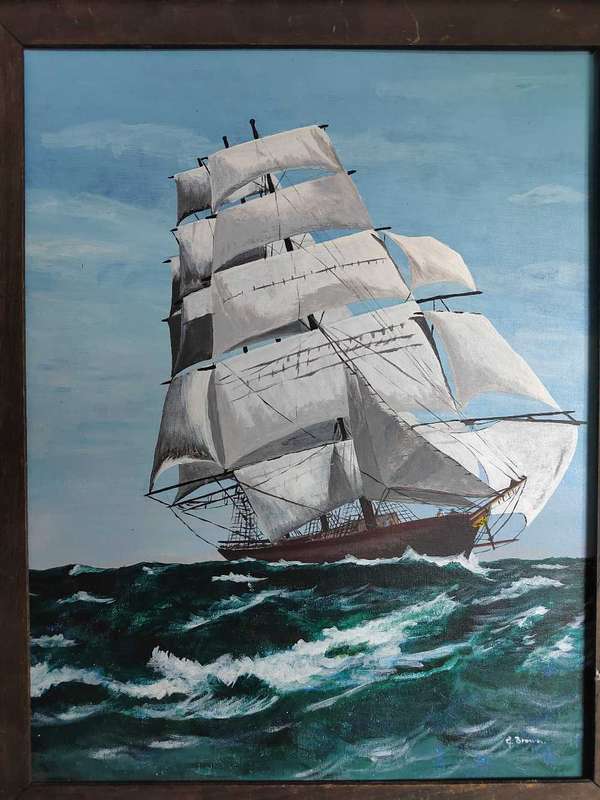 Amazing painting signed by artist.