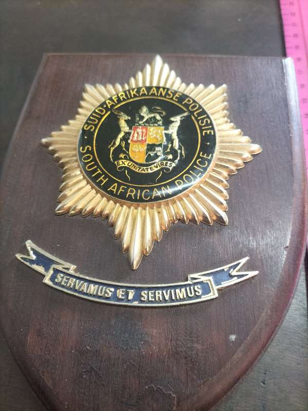 Old SAP Plaque