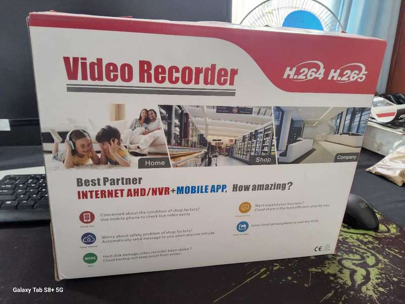 Video Recorder HD Hybrid for Cameras and Surveillance