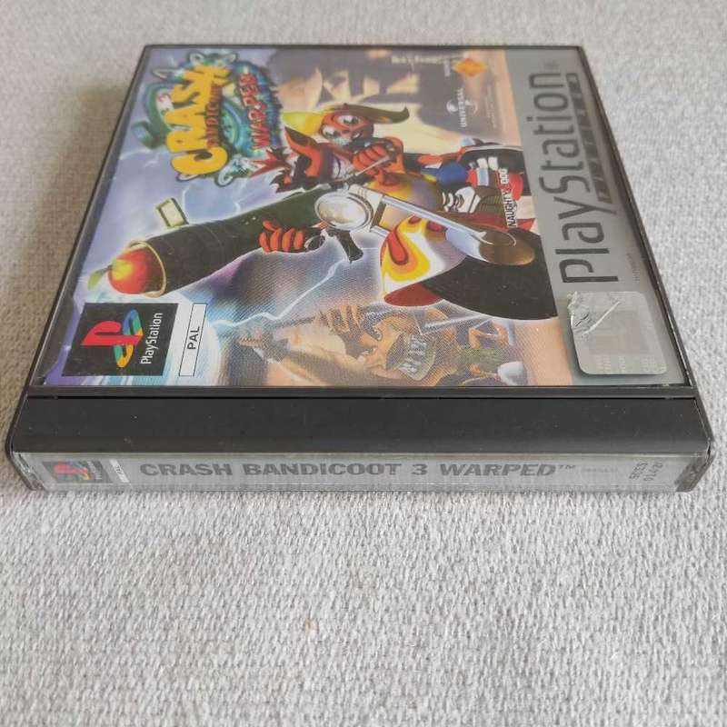 Crash Bandicoot 3 Warped Ps1  Pal