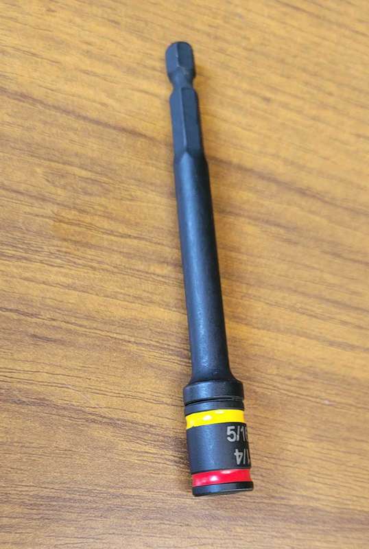 Magnetic High Quality (1/4 & 5/16) Inch Reversible Screw Driver Bits (BID PER PIECE)    LAST 2x