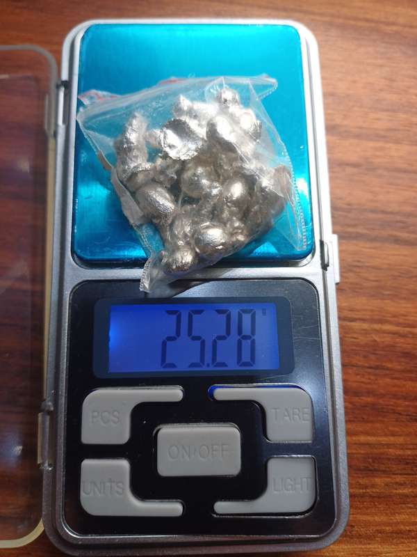 Pure Silver granules 25grams