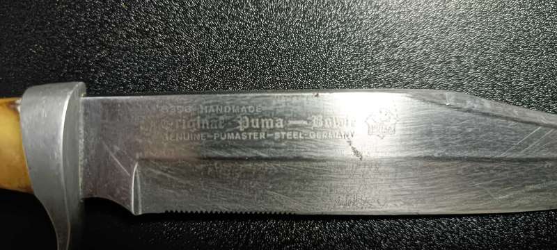 Original German made Puma Bowie knife 6396 (1974)