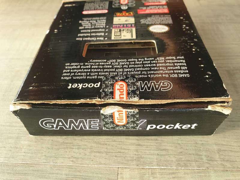 Boxed Clear Game Boy Pocket