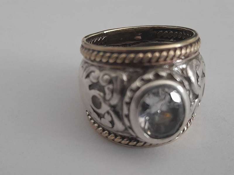 Vintage Gold and Silver Ring....and lots of it!
