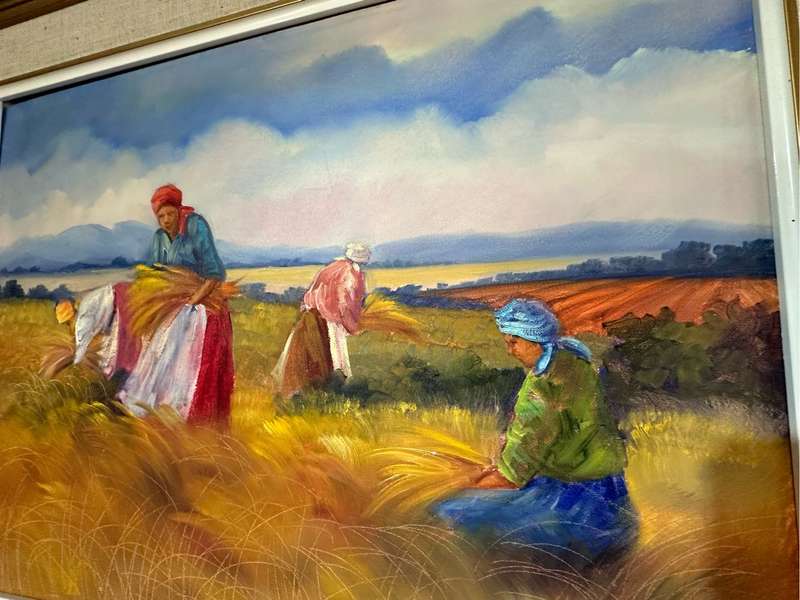 Freda Vd Merwe oil painting