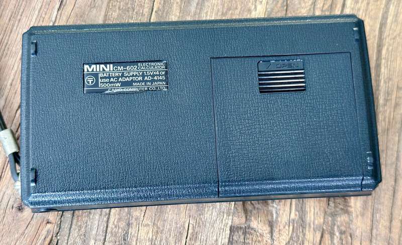 CASIO-MINI Electronic Calculator circa 1970s