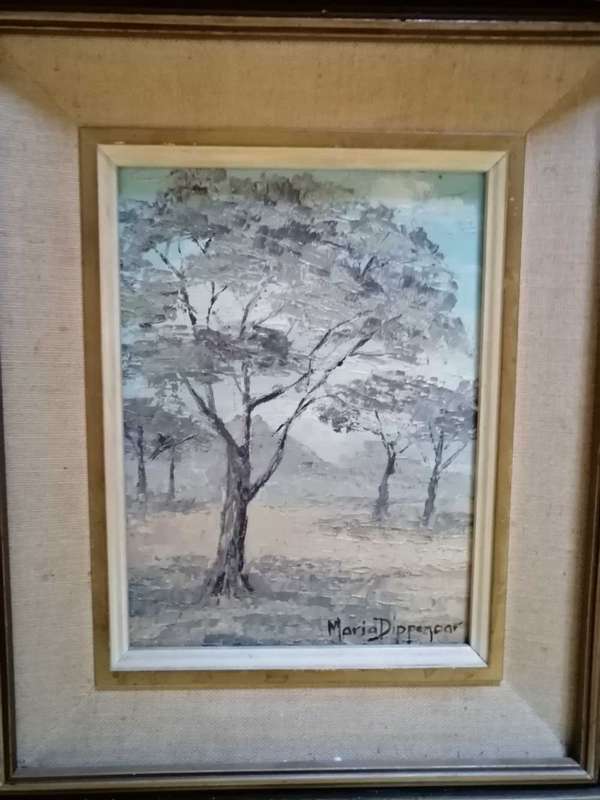 Maria DIPENNAR oils on board