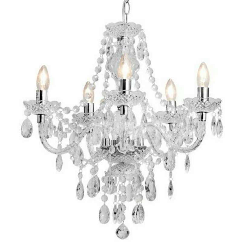 The Lighting Warehouse - Chandelier Crystal Princess 5