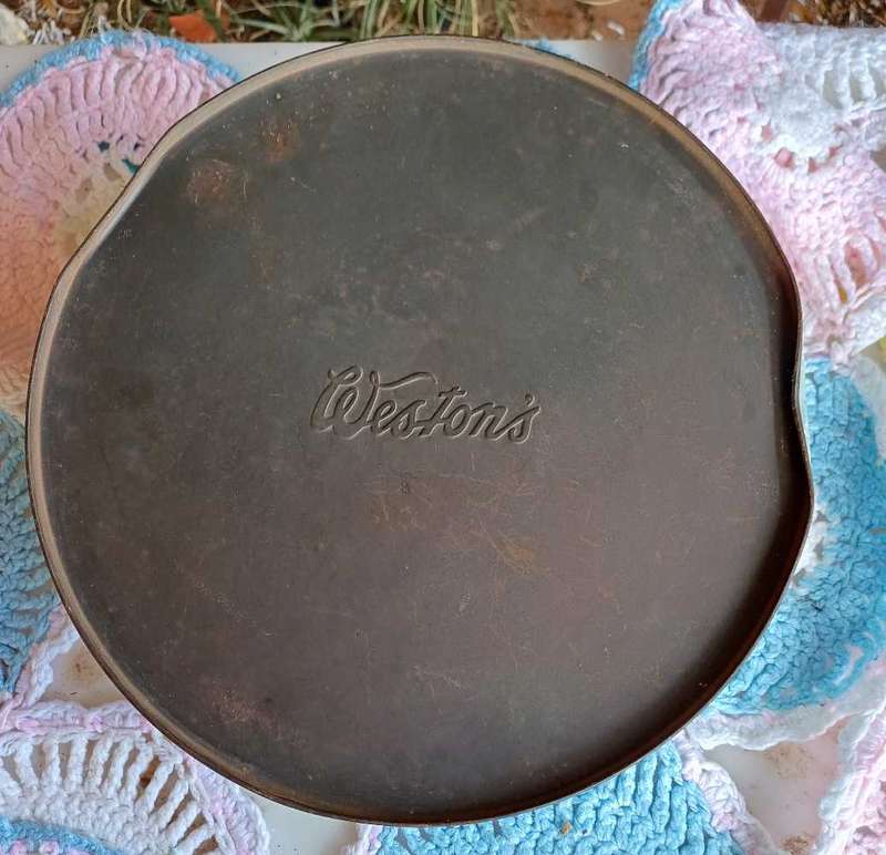 Vintage Weston`s tin