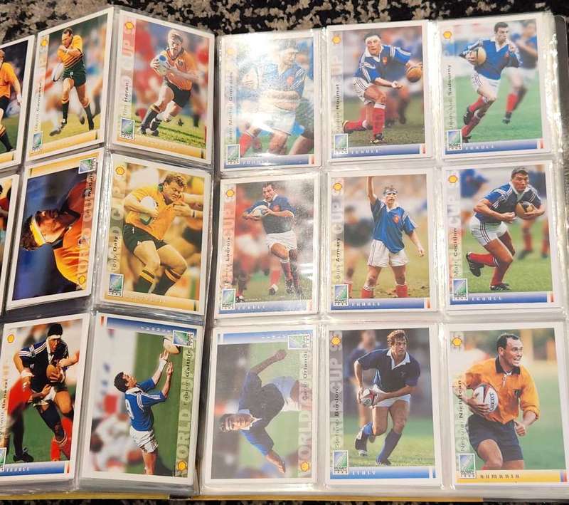 1995 Rugby World Cup Collectors Cards by Shell - COMPLETE