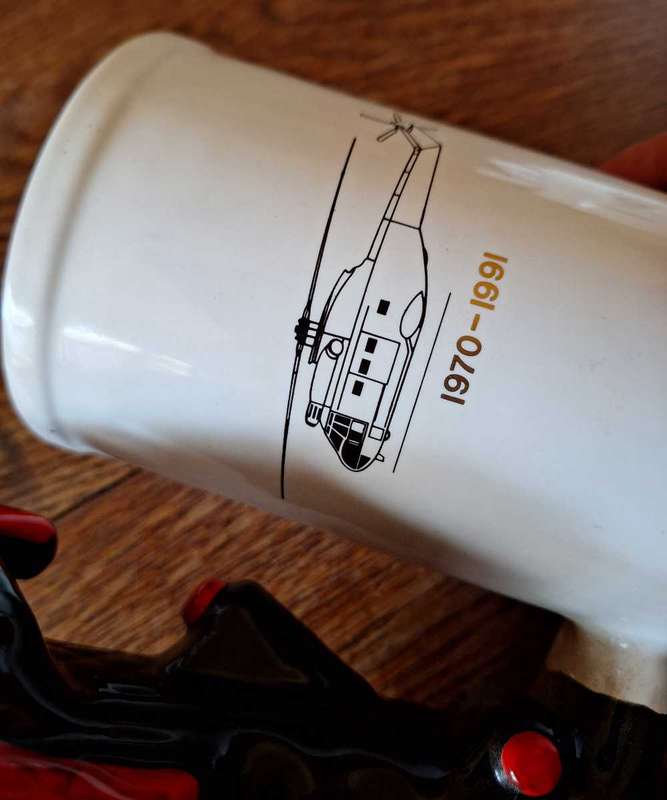 SAAF Puma Helicopter Mug
