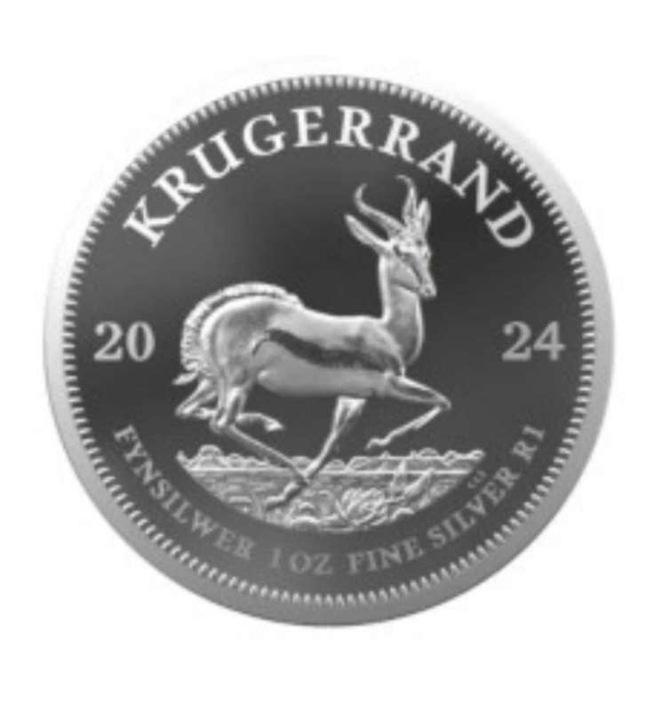 2024 1 oz Silver Proof krugerrand