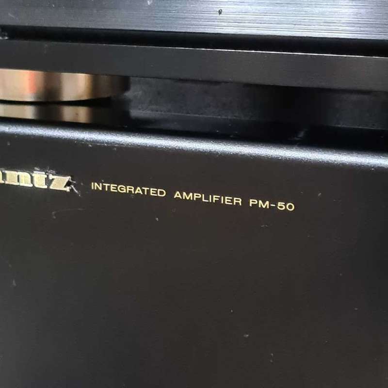 marantz INTEGRATED AMPLIFIER PM-50. marantz Synthesized stereo tune. Marantz cassette deck