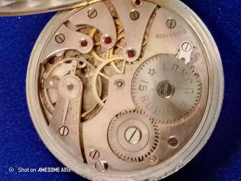 Lanco Pocket watch 15 rubis