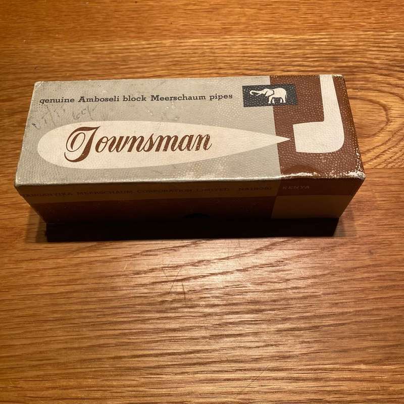 *UNSMOKED* Amboseli Townsman Genuine Block Meerschaum Pipe