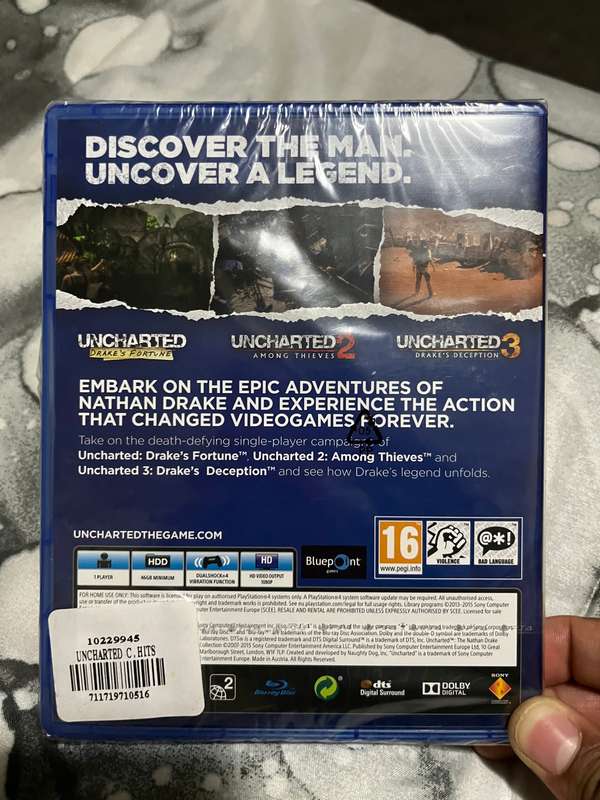 Uncharted 1,2 & 3