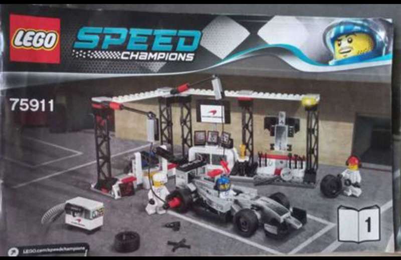 LEGO Speed Champions McLaren Mercedes Pit Stop (75911) - Set retired