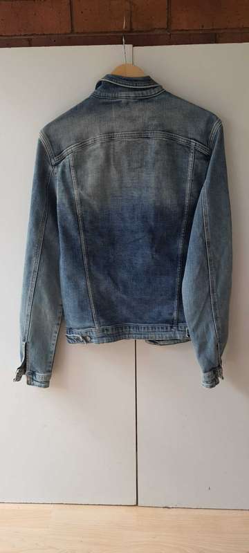 Mario Morato Men`s Denim Jacket Size Large