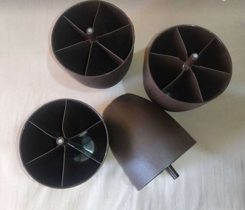 4 PACK LARGE BED LEGS STANDS