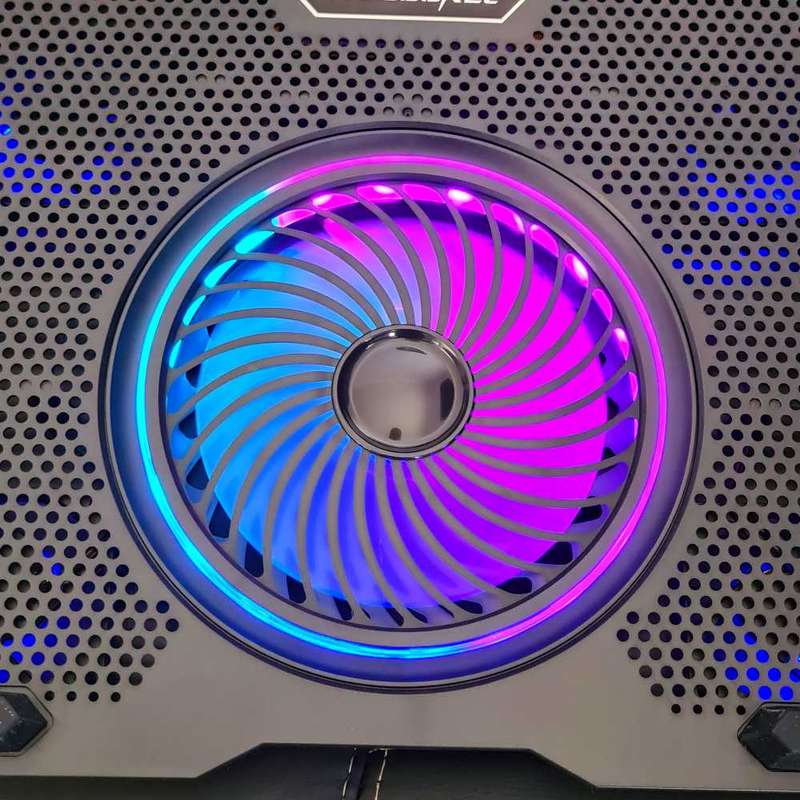 RGB gaming laptop cooler. Work laptop Cooler