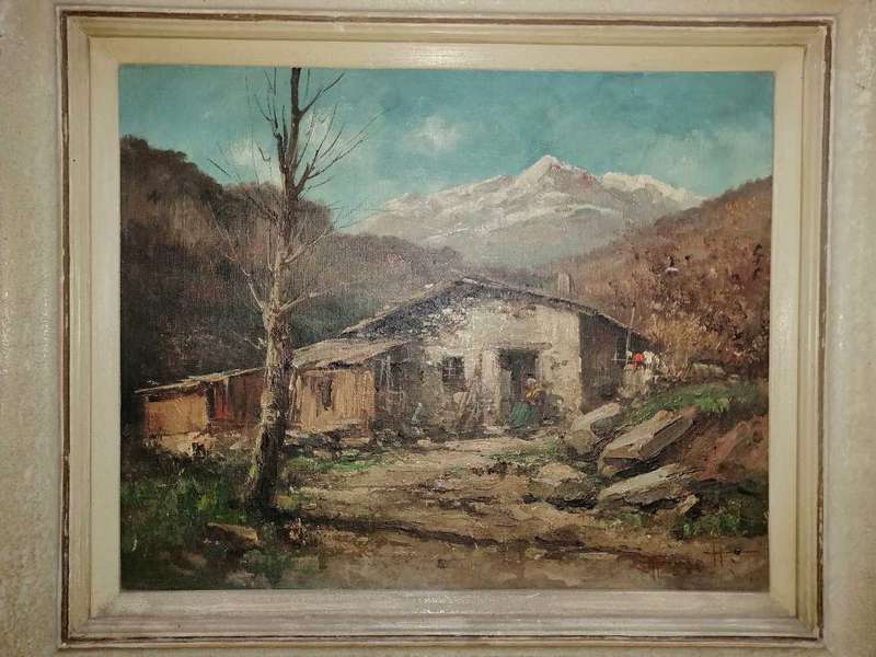 Beautiful oils on canvas board