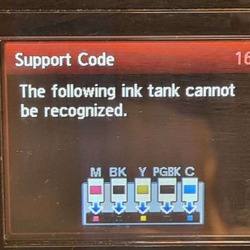 Canon MX924 printers x 2 (need attention)