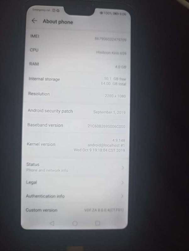 Huawei P 20 lite