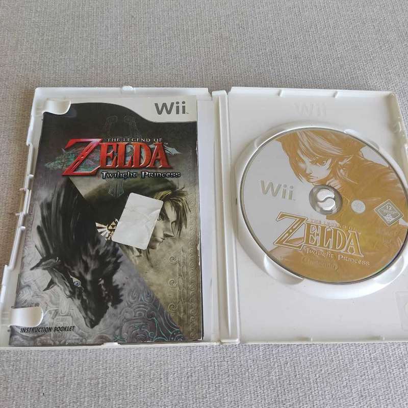 The Legend of Zelda Twilight Princess Nintendo wii PAL region