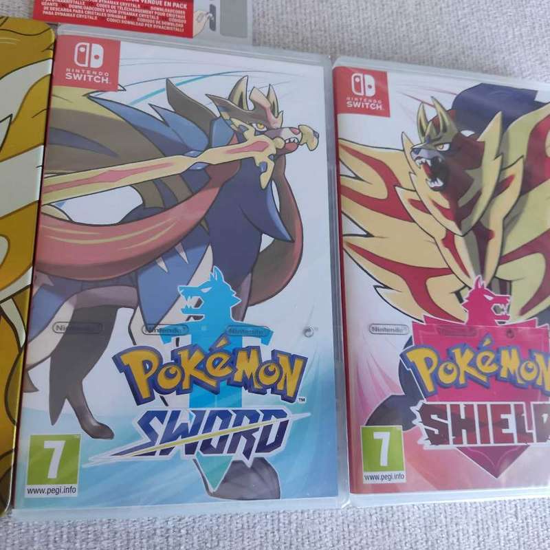 Pokémon Sword and Pokemon Shield Dual Pack Steelbook Edition Nintendo Switch