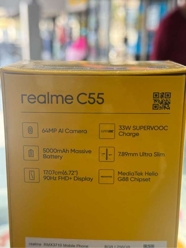 Realme C55 256gb rainy night