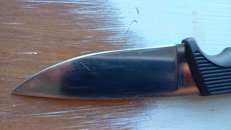 Kershaw 1028 Hunting Knife used.