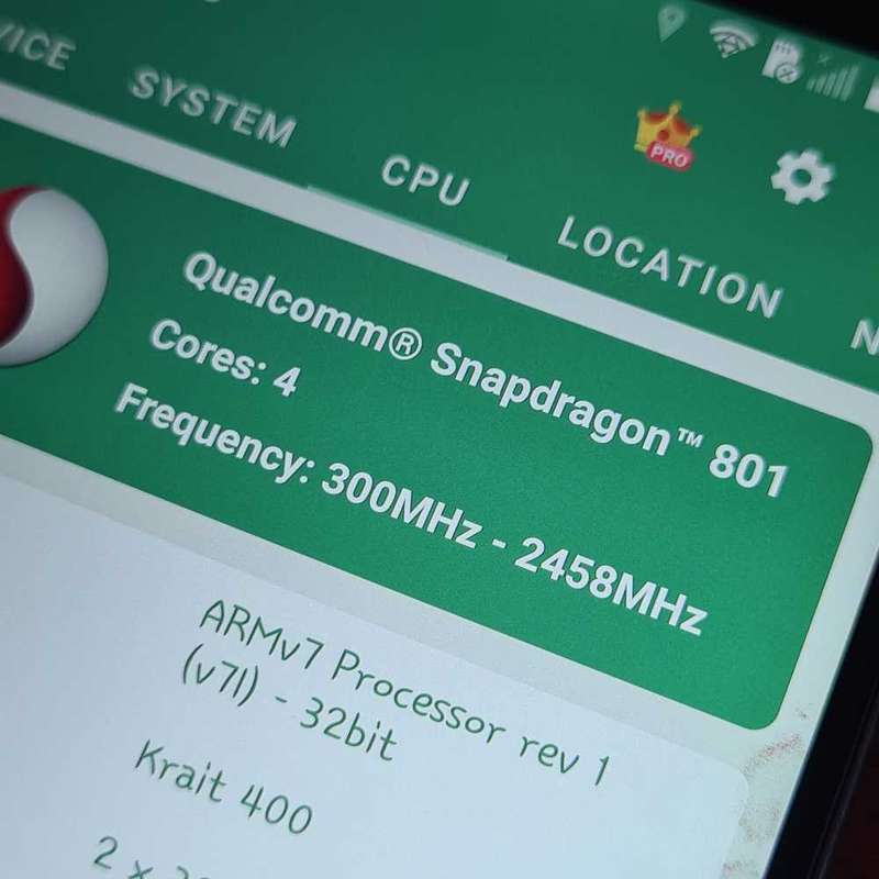 LG G3 Qualcomm Snapdragon 801