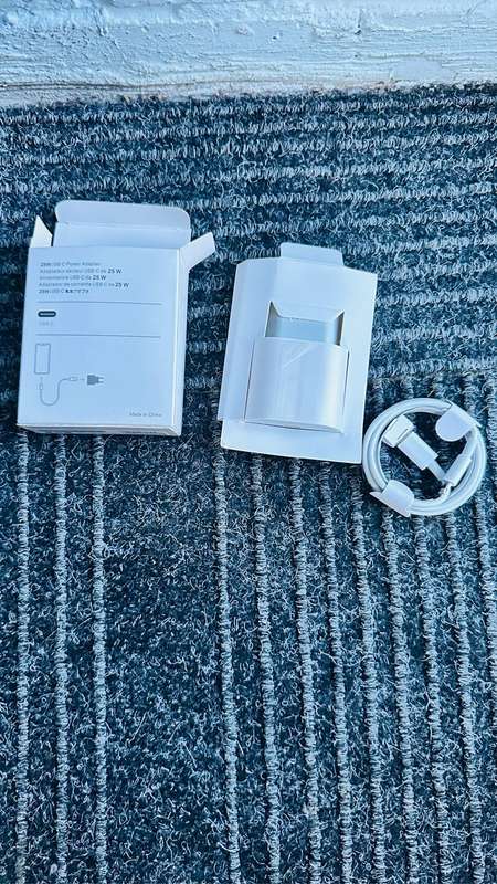 USB-C to Lightning Cable + USB-C Power Adapter 25w for Apple iPhone