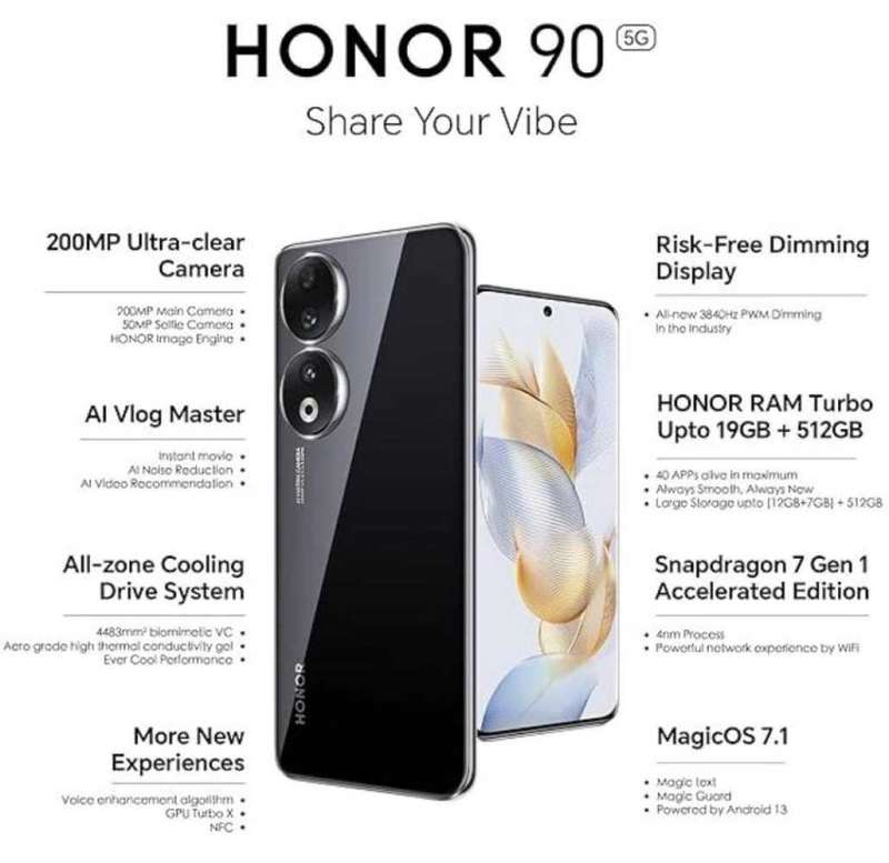 HONOR 90 5G 12/512GB DUAL SIM