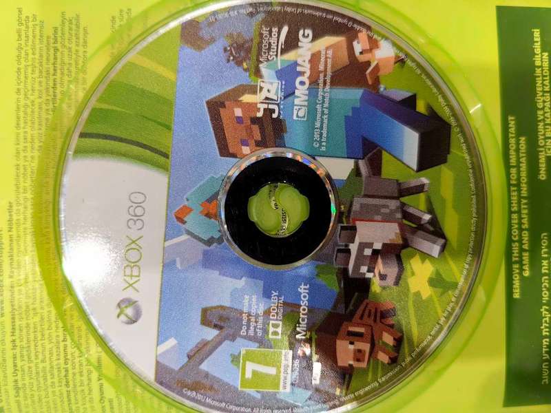 Xbox 360 Minecraft