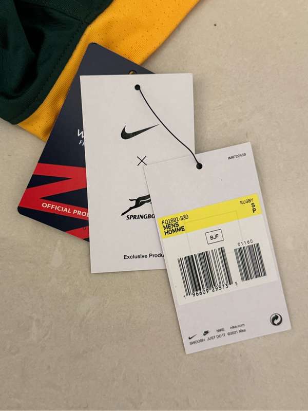 Springbok 2023 Rugby World Cup Match Replica Jersey