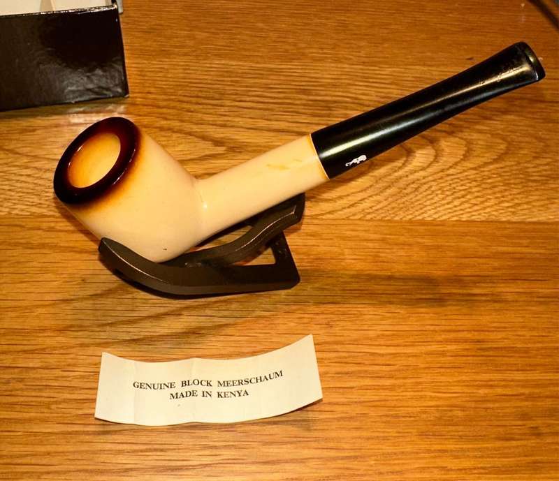 *UNSMOKED* Amboseli Townsman Genuine Block Meerschaum Pipe