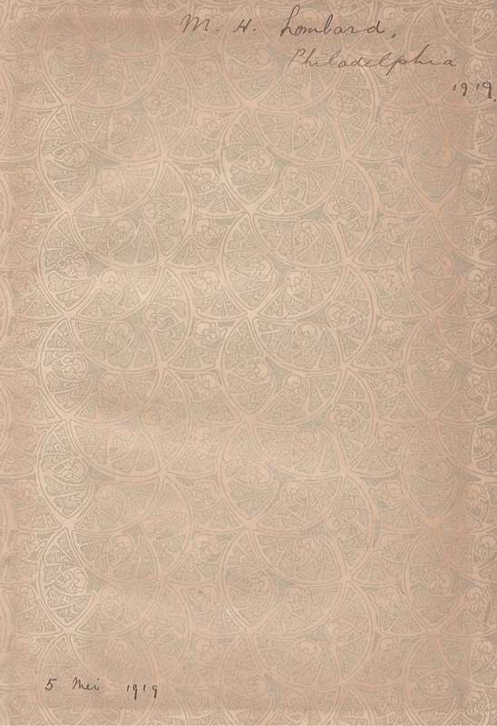 DOOR GODS HAND GELUID - 1914 (Antiquarian)