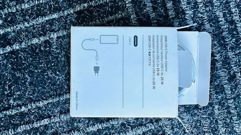 USB-C to Lightning Cable + USB-C Power Adapter 25w for Apple iPhone