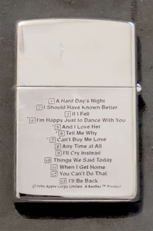 Zippo Collectors Edition The Beatles