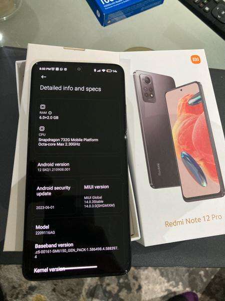 Redmi note 12 Pro